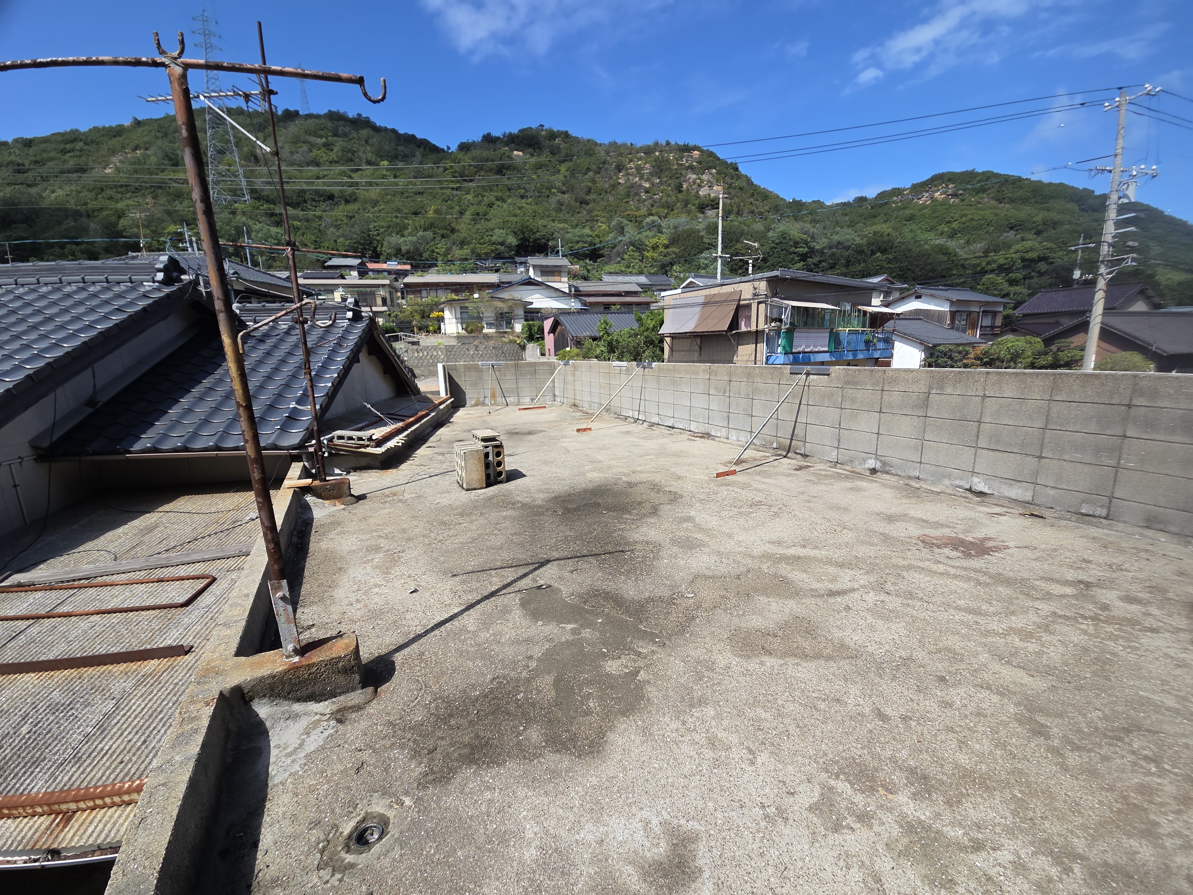 駐車場屋上②