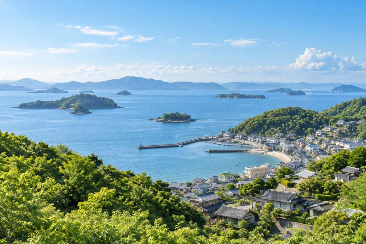 瀬戸内海の風景（説明用イメージ）